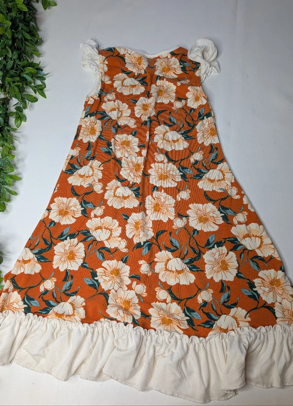 Little Lovebird Boutique Cottage Core Set Of 2 Floral Dresses Girls 12
